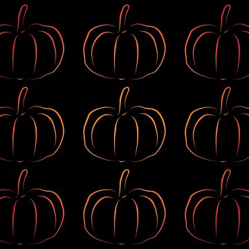 Vorschaubild zum Design Pumpkin Jack-O-Lantern Silhouette - Funny Halloween Gift von yeoys