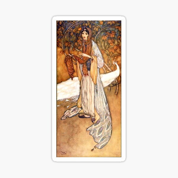 Item preview, Scheherazade - Arabian Nights - Edmund Dulac designed and sold by forgottenbeauty.