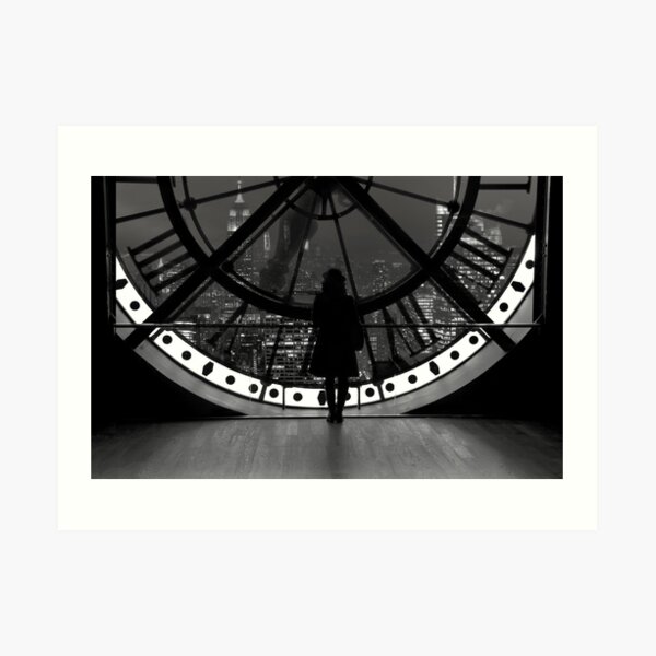 Paris New York ;-) Art Print