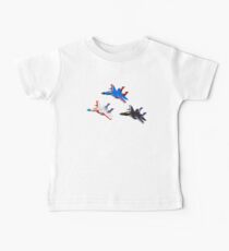 Robots in the Skies Baby Tee