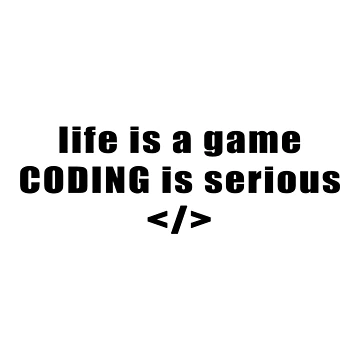 Artwork thumbnail, Coding is serious by KeepOnCoding