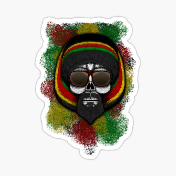 Errorface Skull Icons - Lion Sticker