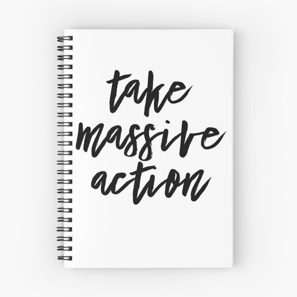 Item preview, Take massive action designed and sold by design2try.