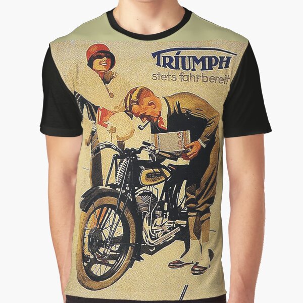 Triumph Motorcycles, Nuremberg...vintage ad Graphic T-Shirt