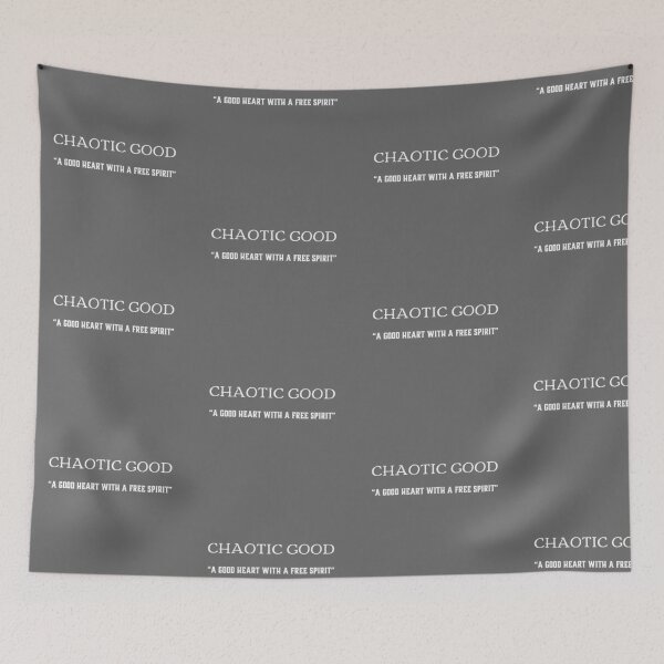 Item preview, Chaotic Good - A Good Heart With A Free Sprit designed and sold by DankDreamz.