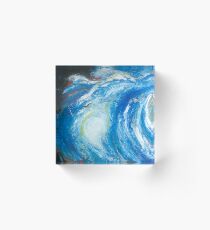 Coming Home No 1 - "Blue Sky" Acrylic Block