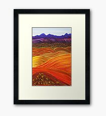 FLINDERS RANGES - Looking Back Framed Print