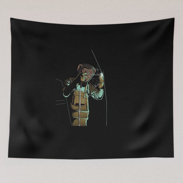 Item preview, Welder Mongkey Happy designed and sold by damnoverload.