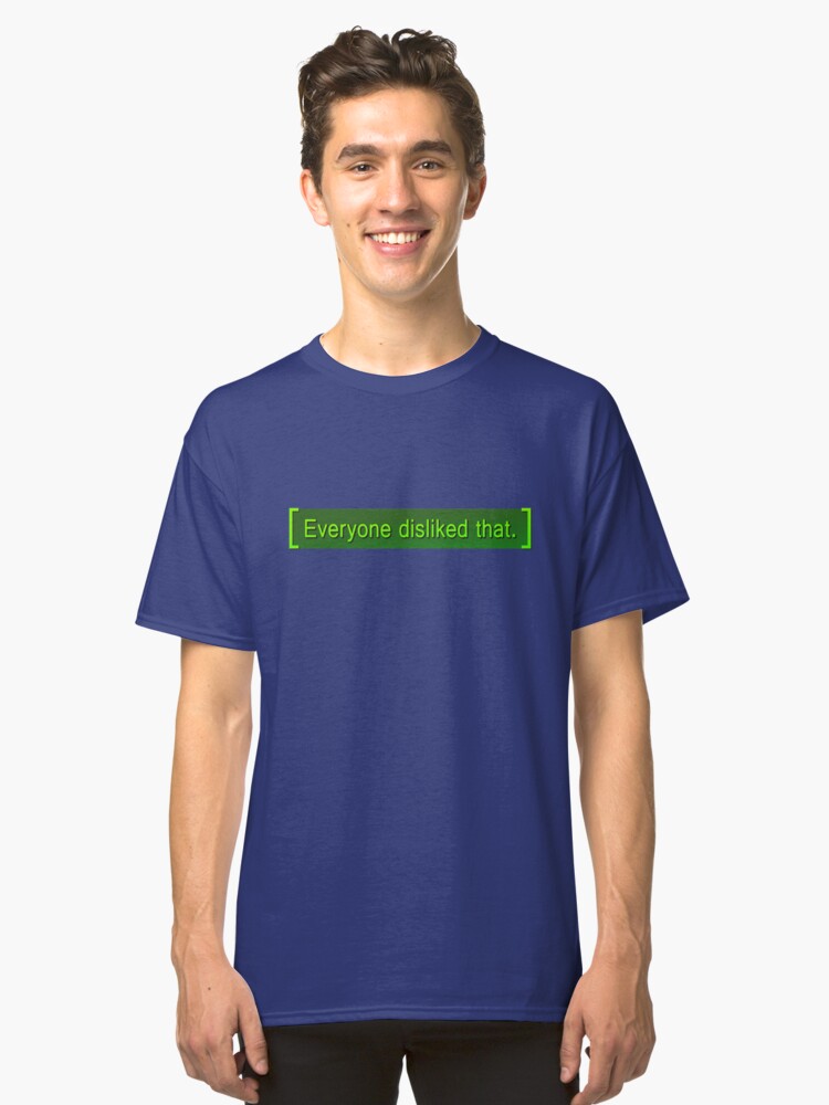 Alternate view of Fallout - Everyone Disliked That Classic T-Shirt