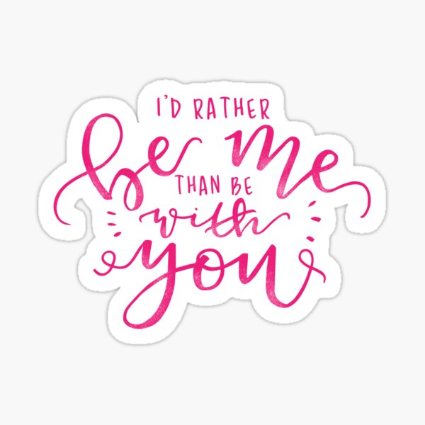 We wear pink - Mean Girls Quotes - Sticker