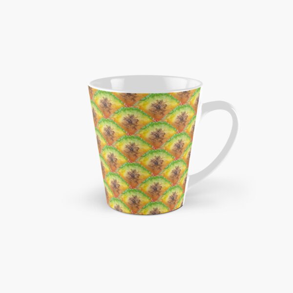 Pure Pineapple Pattern Tall Mug