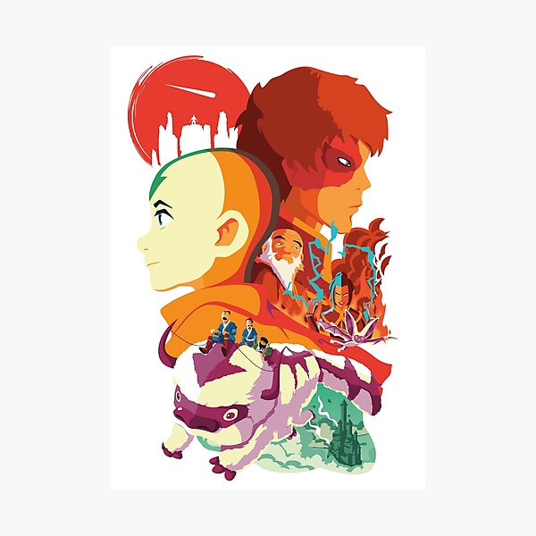 Avatar The Best Airbender Photographic Print