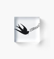 Bird of Peace Acrylic Block