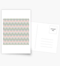 Striped Pattern Postcards