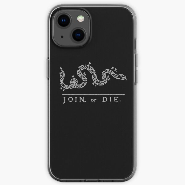 Join, or Die. iPhone Soft Case