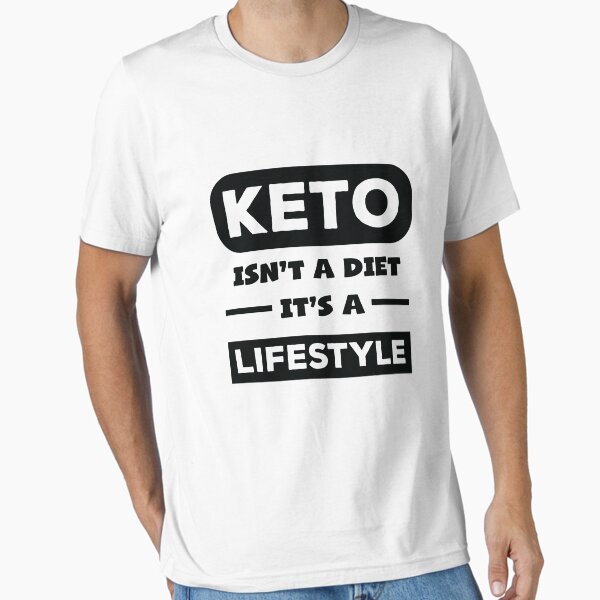 Item preview, Keto Isn't A Diet It Is A Lifestyle Healthy Nutrition Shirt designed and sold by allsortsmarket.