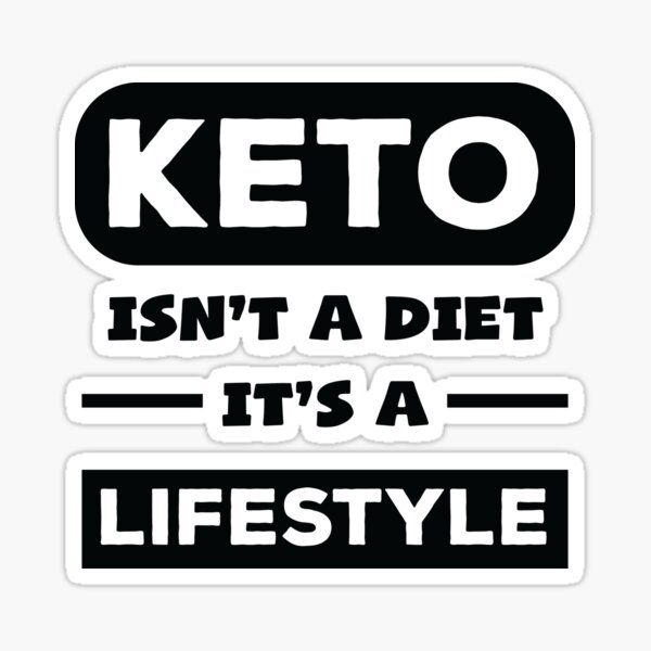 Item preview, Keto Isn't A Diet It Is A Lifestyle Healthy Nutrition Shirt designed and sold by allsortsmarket.