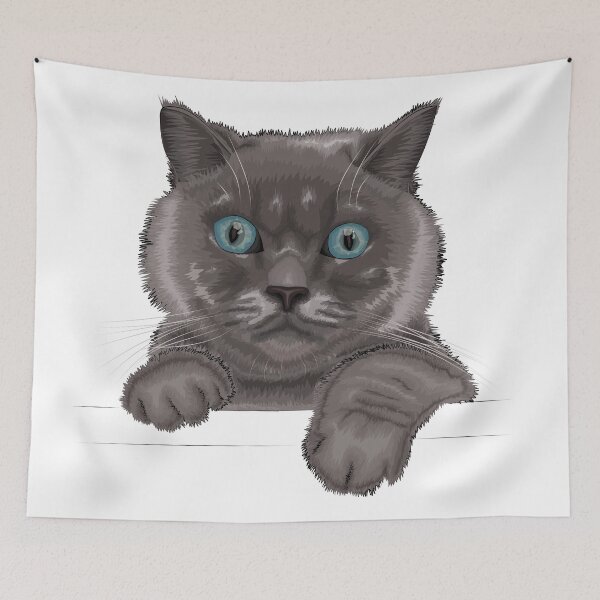 Item preview, British cat Sean designed and sold by AvotArt.