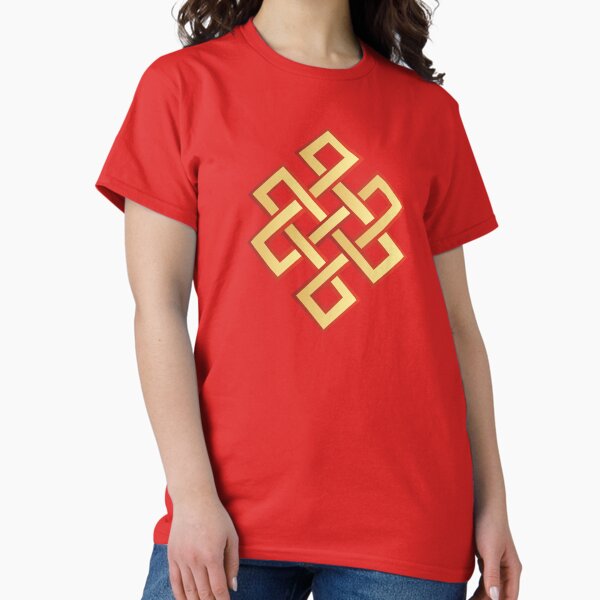 Item preview, The Endless Knot (One of the Eight Symbols of Buddhism) designed and sold by PromoteProgress.