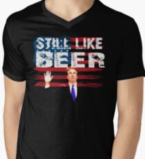 Still like beer team Kavanaugh Like Beer Men's V-Neck T-Shirt