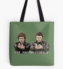 THE PROFESSIONALS - BODIE AND DOYLE DIGITAL PAINTING Tote Bag