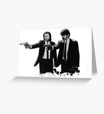 Pulp Fiction Greeting Card