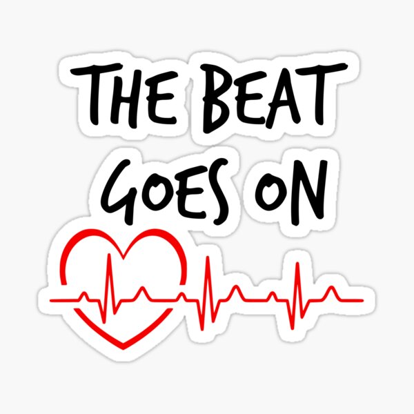 Heartbeat Monitor Stickers for Sale