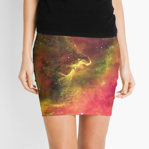 #nebula #space #star #universe sky astronomy cosmos galaxy Mini Skirt