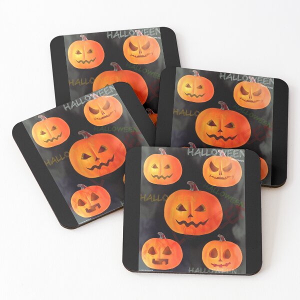Item preview, The 5 Pumpkin Faces - Halloween theme design designed and sold by kash2dawizzle.