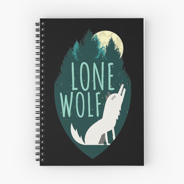 Item preview, Lonely wolf designed and sold by anziehend.