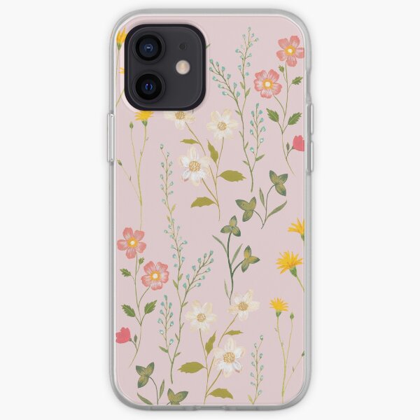 Dreamy Floral Pattern iPhone Soft Case