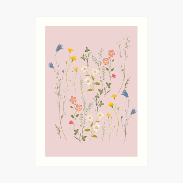 Dreamy Floral Pattern Art Print by artiisan | Redbubble Dreamy Floral Pattern Art Print by Iisa Nuorttila