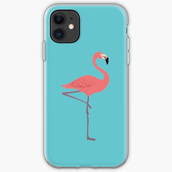 Pink Flamingo iPhone Soft Case