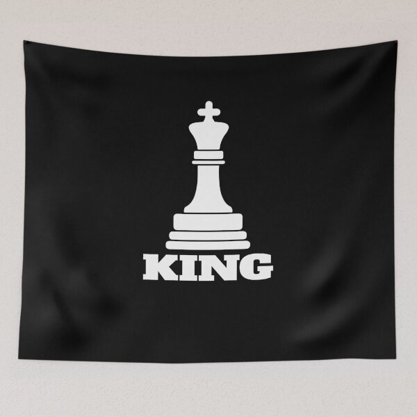 Item preview, Chess Piece King V3 designed and sold by TeeTimeGuys.