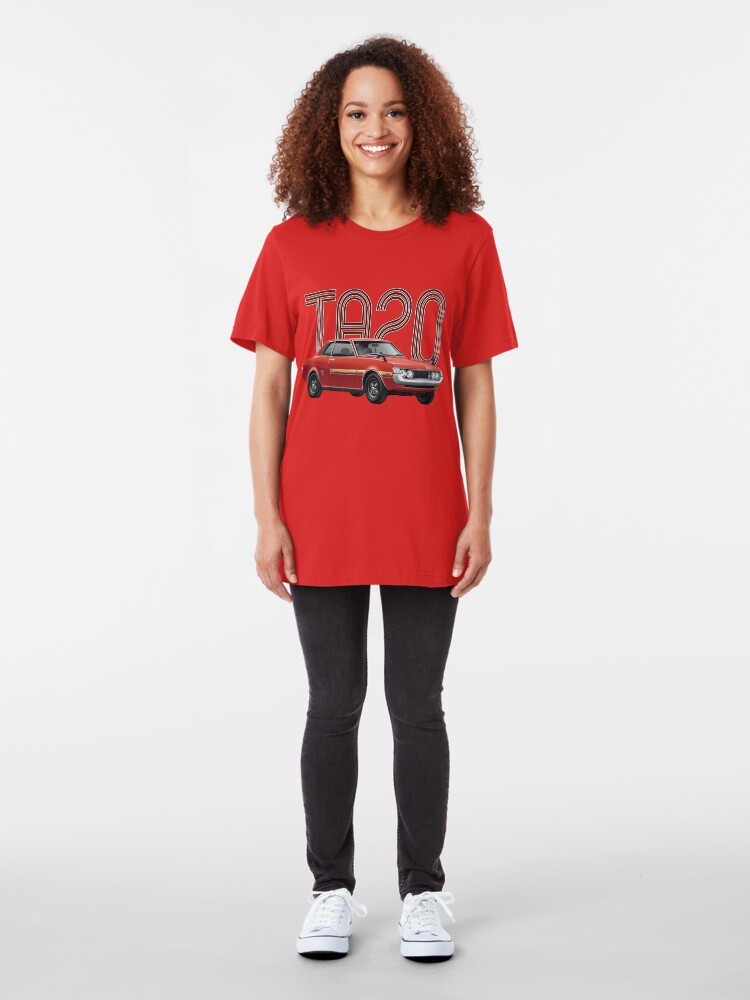 Alternate view of TA20 JDM Classic - Red Slim Fit T-Shirt