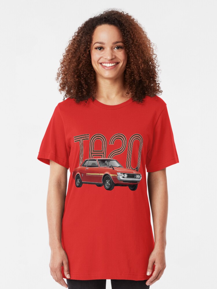 Alternate view of TA20 JDM Classic - Red Slim Fit T-Shirt