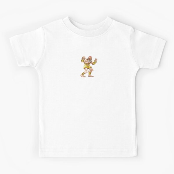 Vega Street Fighter 2 Logo Kids T-Shirt by Robin