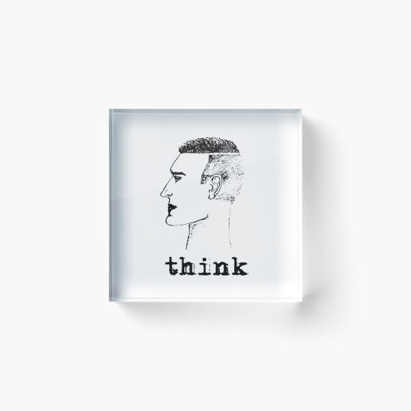 Item preview, Think Human Drawing | Tshirt & Gift designed and sold by Legendemax.