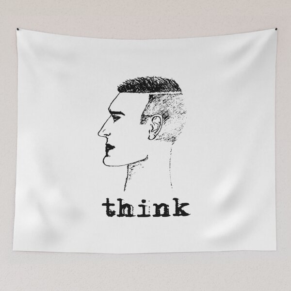 Item preview, Think Human Drawing | Tshirt & Gift designed and sold by Legendemax.