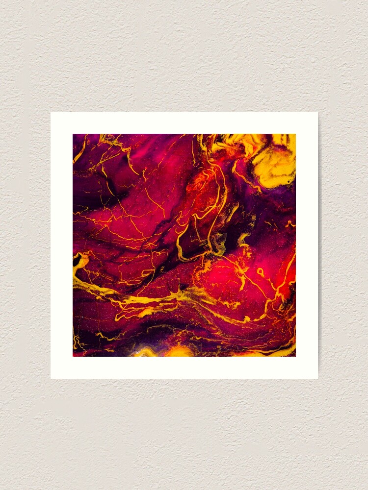 Alternate view of Vulcan's Playground - An Abstract Art Print