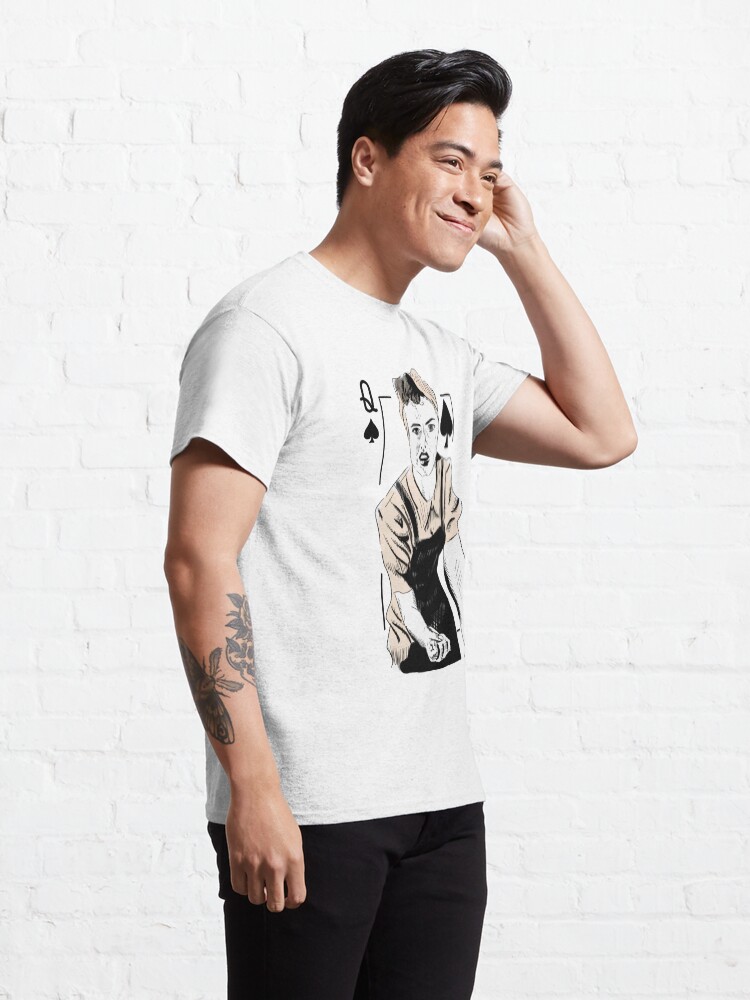 Alternate view of Wartime Land Girl Queen of Spades Classic T-Shirt