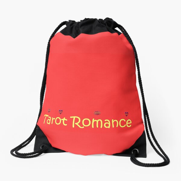 Tarot Romance cushions and bags Drawstring Bag