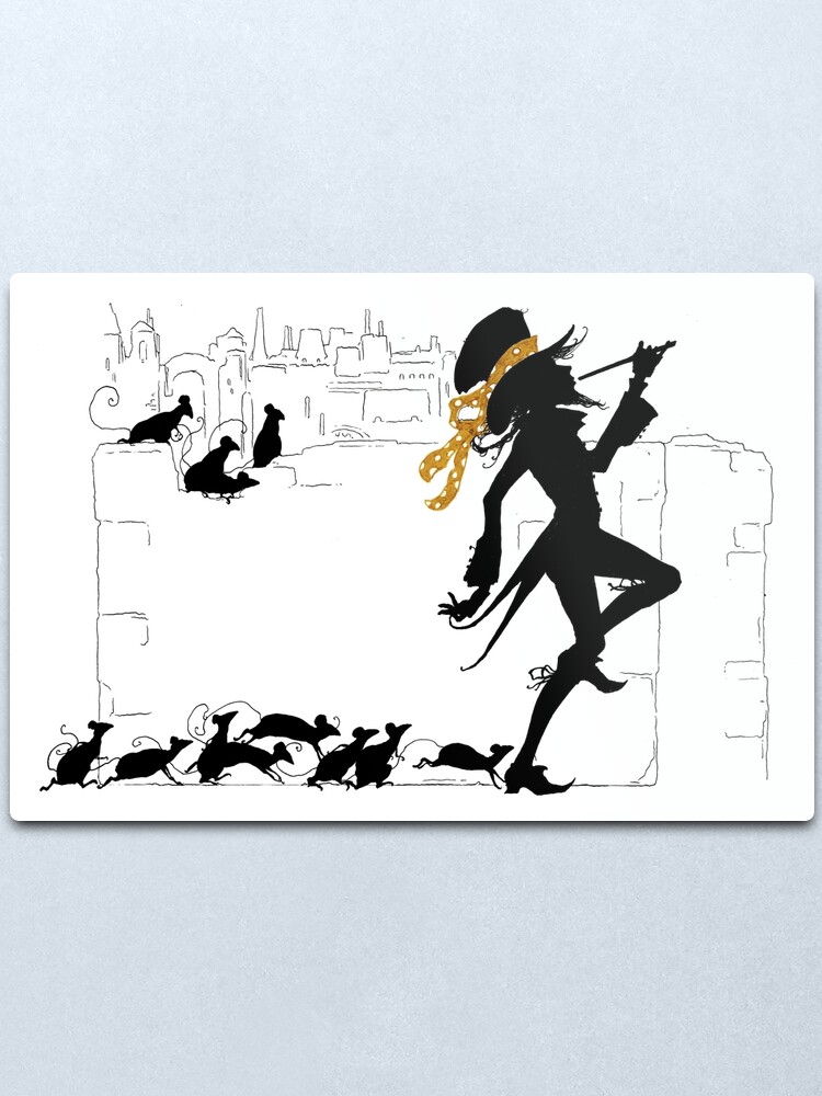 Alternate view of The Pied Piper of Hamelin Metal Print