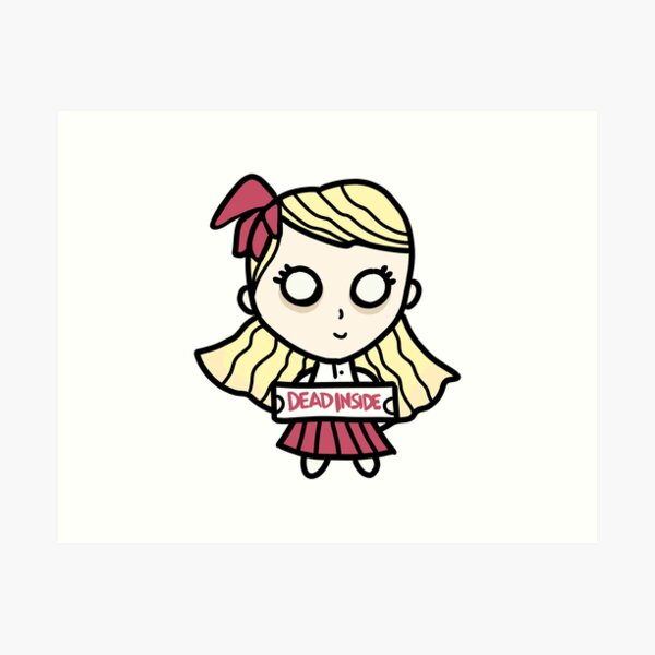 Dont Starve Together - Wendy Art Print