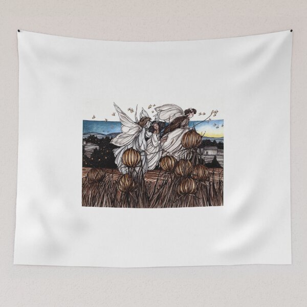 Item preview, fairies in the evening designed and sold by Jessica Gadra.