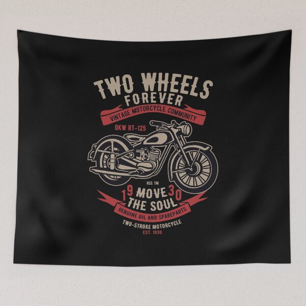 Item preview, Two Wheels Forever designed and sold by MCYouTube.