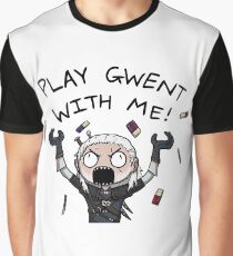 Joue avec moi T-shirt graphique