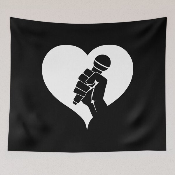 Item preview, Heart microphone designed and sold by RetroFuchs.