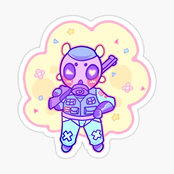 Pastel Smoke Sticker
