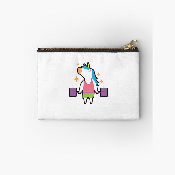 Item preview, Unicorn Gym Funny Rainbow Animals Workout Fitness Shirt designed and sold by allsortsmarket.